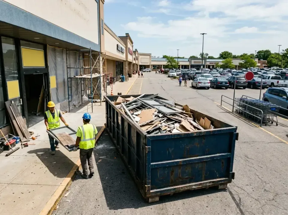 retail-store-renovation-debris-003 — frequently asked questions, Roll-off Dumpster Rentals in Opa-locka, FL